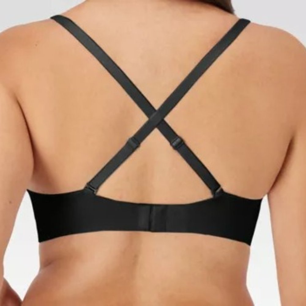 Sexy Maidenform M Women's Mesh Bralette MBT105 Black and White XL (DD) NWT - Picture 2 of 4